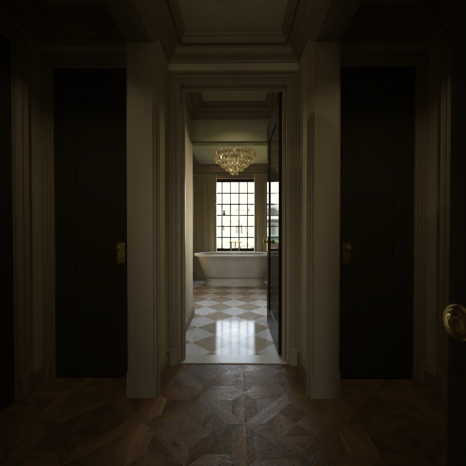 Primary bath 3D visualization