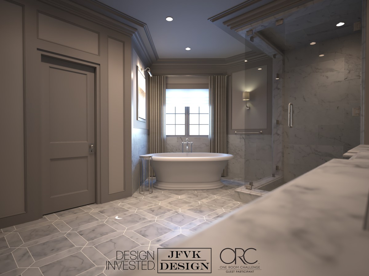 Week 1: One Room Challenge Master&nbsp;Bathroom